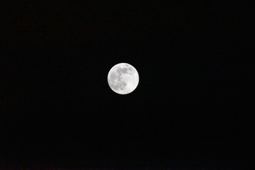 Full moon in Germany (Vollmond in Deutschland)