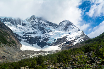 French Valley, view from the W trekking circuit, Torres del Paine, Patagonia - Chile