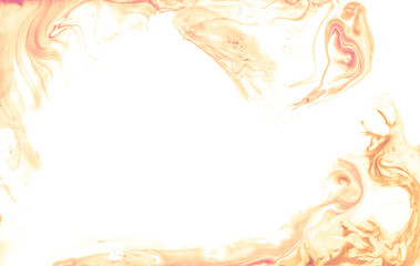 Light Modern Vintage Ink, Tie Dye Texture . Yellow Grunge Liquid Paintbrush, Paint Mix, Orange Warm Background ,White Textured Mixed Textile.