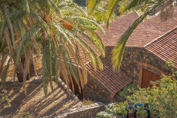Roofs on the Maska village, Tenerife - obrazy, fototapety, plakaty