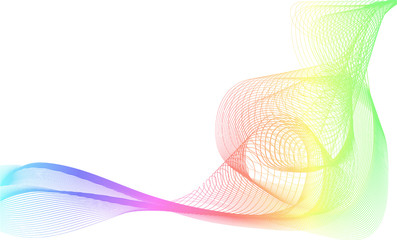 abstract colorful wave background for decoration of greeting cards 