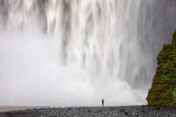 Skogarfoss waterfalls, Iceland