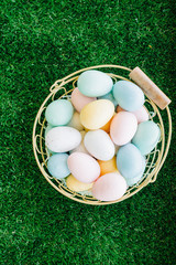 Colorful Easter eggs