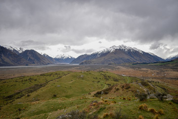 wonderful mt sunday view in new zealand