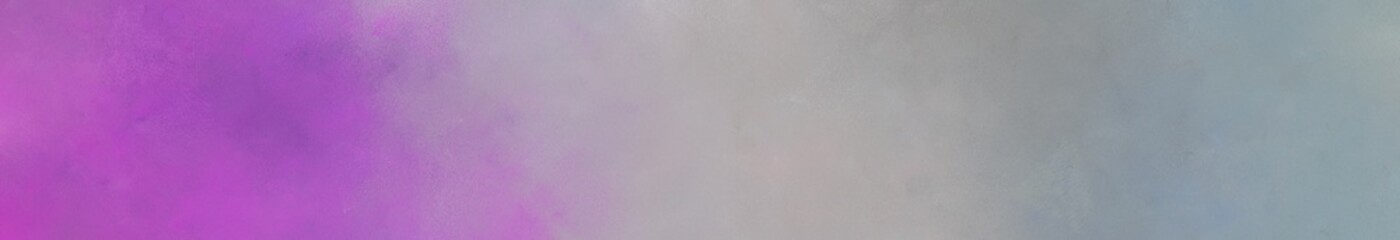 abstract painting background texture with dark gray, medium orchid and pastel violet colors and space for text or image. wide horizontal background texture