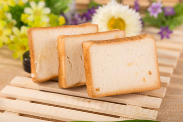 A slice of bread