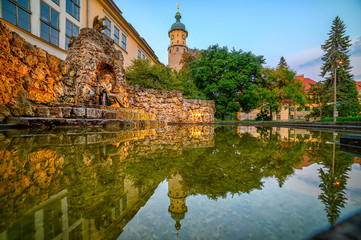 Neideckturm im Spiegel  © Sebastian Köhler