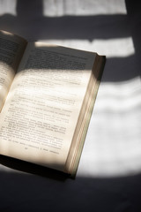 Fototapeta premium Old book on the table