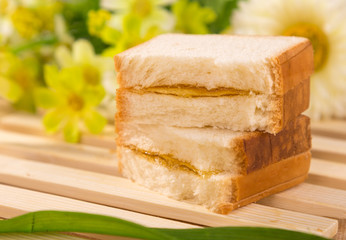 A slice of bread