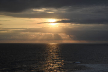 Fototapeta premium lombok sunset