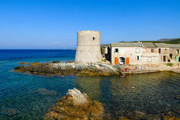 Fototapeta na wymiar Cap Corse, Tollare