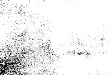 Distressed detailed overlay texture of rough surface, cracked wall, stone and old paint. Grunge horizontal background. One color graphic resource.