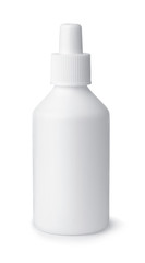 Blank plastic medical bottle
