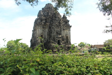 Fototapeta na wymiar Sari Temple or Candi Sari in Yogyakarta Indonesia