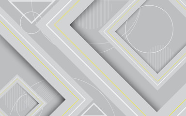 abstract 3d architecture geometric concept