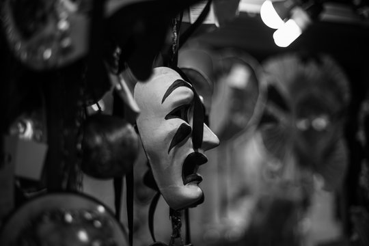 Venice carnival handmade masks 