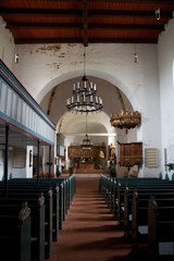 inside the church