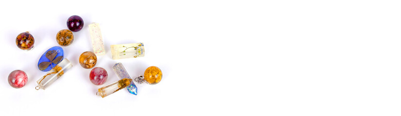 epoxy resin pendants