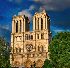 Notre Dame de Paris or Notre-Dame Cathedral is a medieval Catholic cathedral in Paris, France