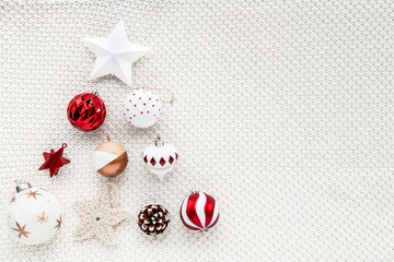 Modern minimal Christmas decorations