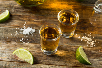 Alcoholic Reposado Tequila Shots