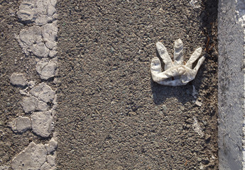 Some people throw away their deposable gloves into street it causes spreading the covid-19. They harm the environment. It is too selfish to prevent getting sick ( coronavirus ) in this way.