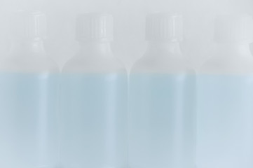 plastic bottle of water