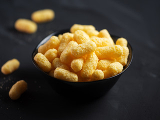 corn sticks with sugar in a Cup