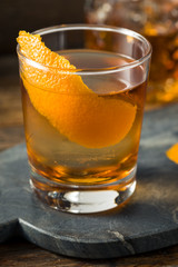 Refreshing Bourbon Old Fashioned Cocktail