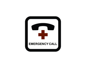Obraz premium emergency first aid call icon in an accident