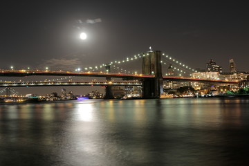 Fototapeta na wymiar Moonlight Bridge