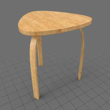 Wooden stool 1