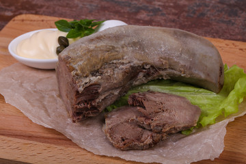 Gurmet pork tongue snack