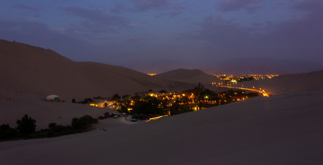 Oasis en el desierto