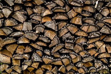 stack of firewood