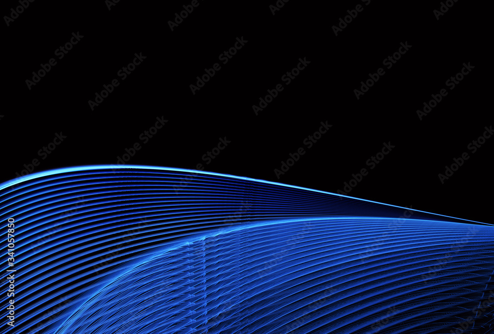 Poster abstract color dynamic background with lighting effect. fractal wavy. fractal art