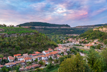 Fototapeta na wymiar Various tourist attractions of Veliko Tarnovo, Bulgaria