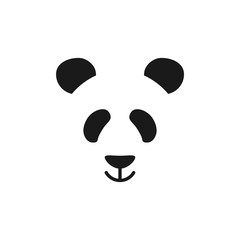 Panda bear vector stock illustration isolated on white background.  © Віталій Баріда