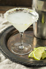 Boozy Lime Drop Martini