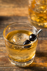 Boozy Bourbon Old Fashioned with Maraschino Cherries