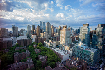 Fototapeta premium New York City view from above