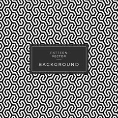 seamless geometric pattern line black and white abstract background