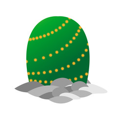 Isolated cactus icon