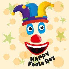 April fool day card