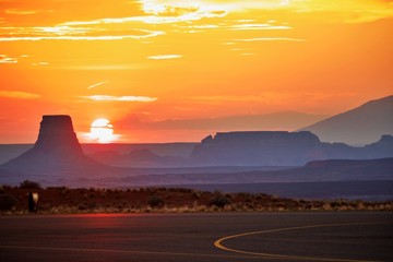 Sonnenaufgang in Arizona