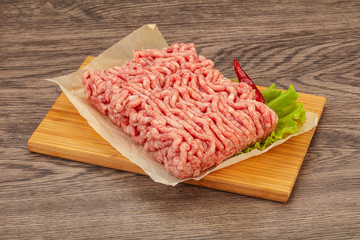 Minced meat - pork and beef