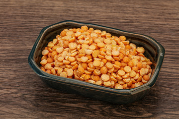 Dry peas for cooking