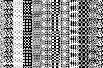 black and white repeating ceramic tile pattern, background pattern