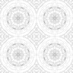 Aboriginal dot painting seamless pattern, bohemian Mandala  dot art, retro folk design inspired by traditional art from Australia Repetitive background, mandala with abstract circles