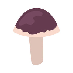 fungus plant hand draw style icon
